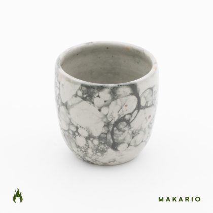 Vaso Oval 8oz-Burbuja Negro