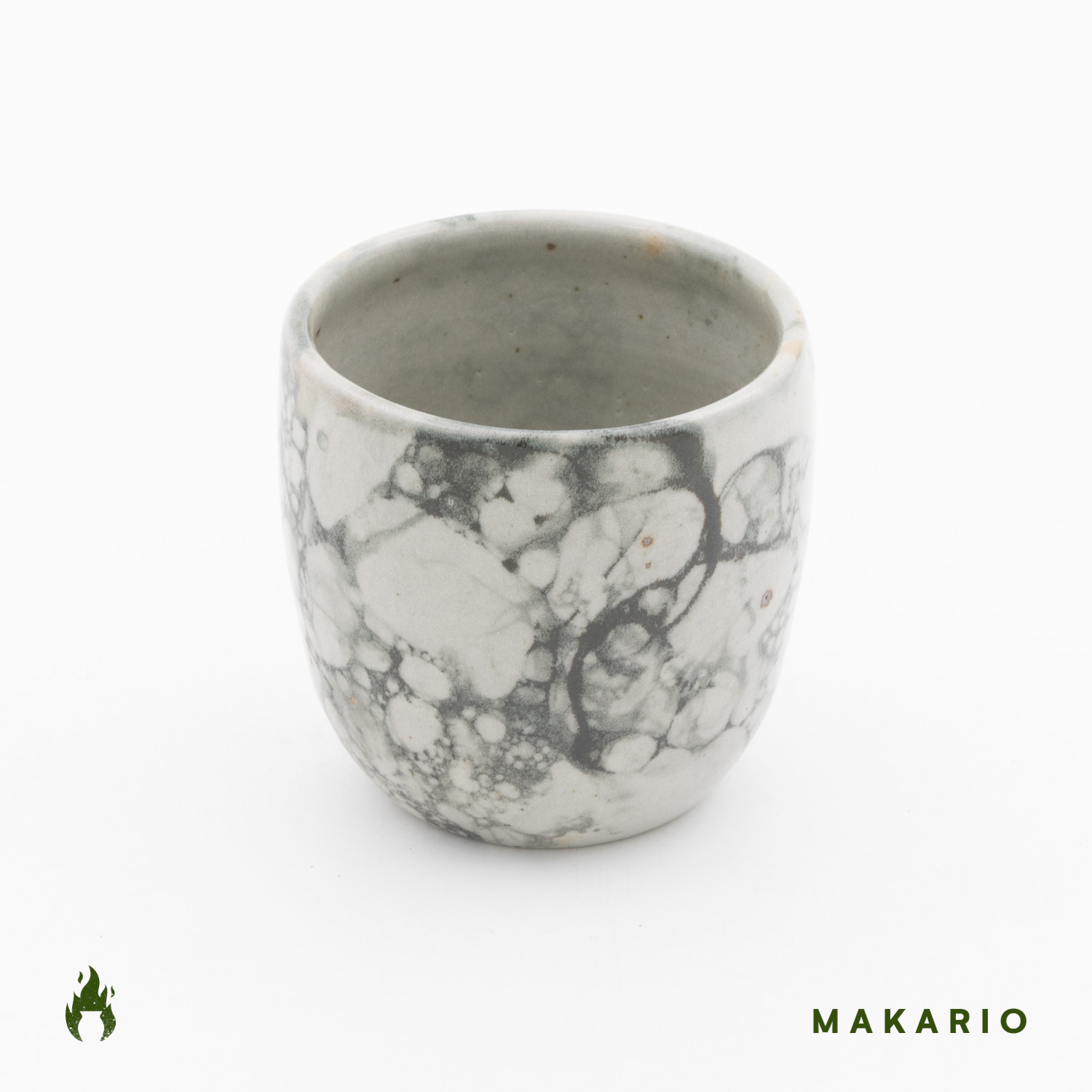 Vaso Oval 8oz-Burbuja Negro