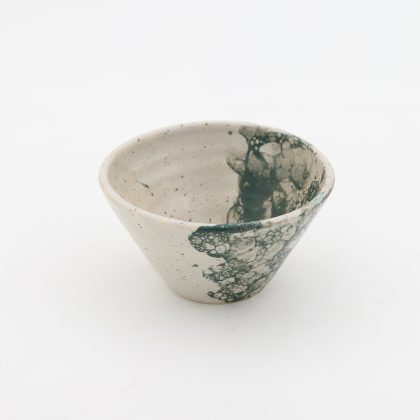 Tazon Conico 14x7cm-Burbuja Verde