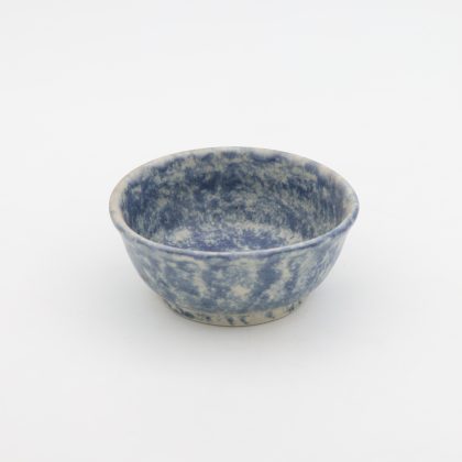 Tazon Japones Mini o Ramequin 14x6cm-Acuarela Blanco y Azul