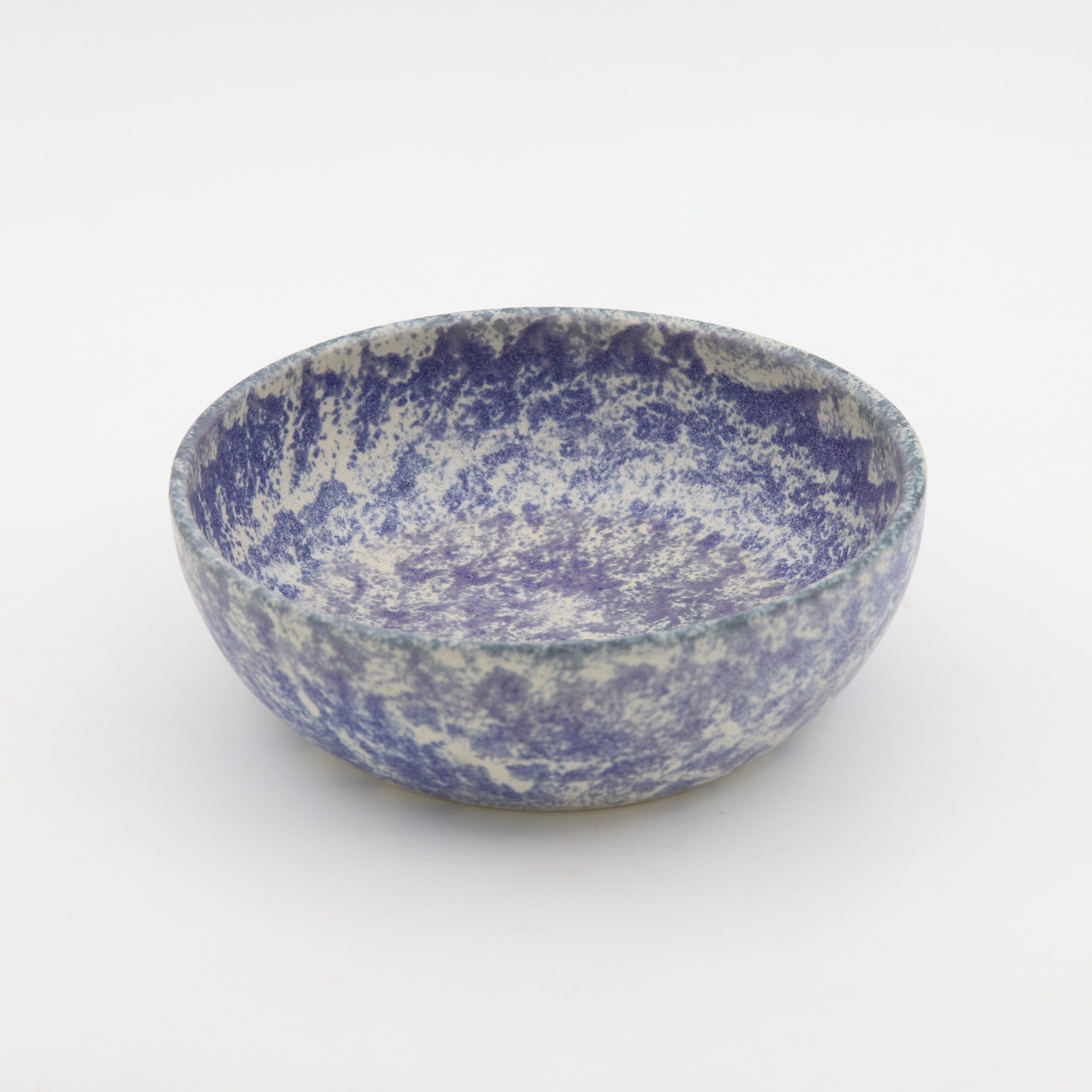 Tazon 20x8cm-Acuerela Azul y Blanco