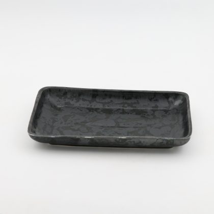 Charola Cuadrada 25x16cm-Negro Lumbre