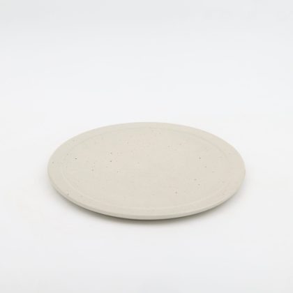 Plato Plano Disco 22cm-Blanco Mate