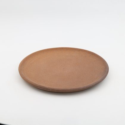 Plato Plano 28cm-Barro de Alta Temperatura