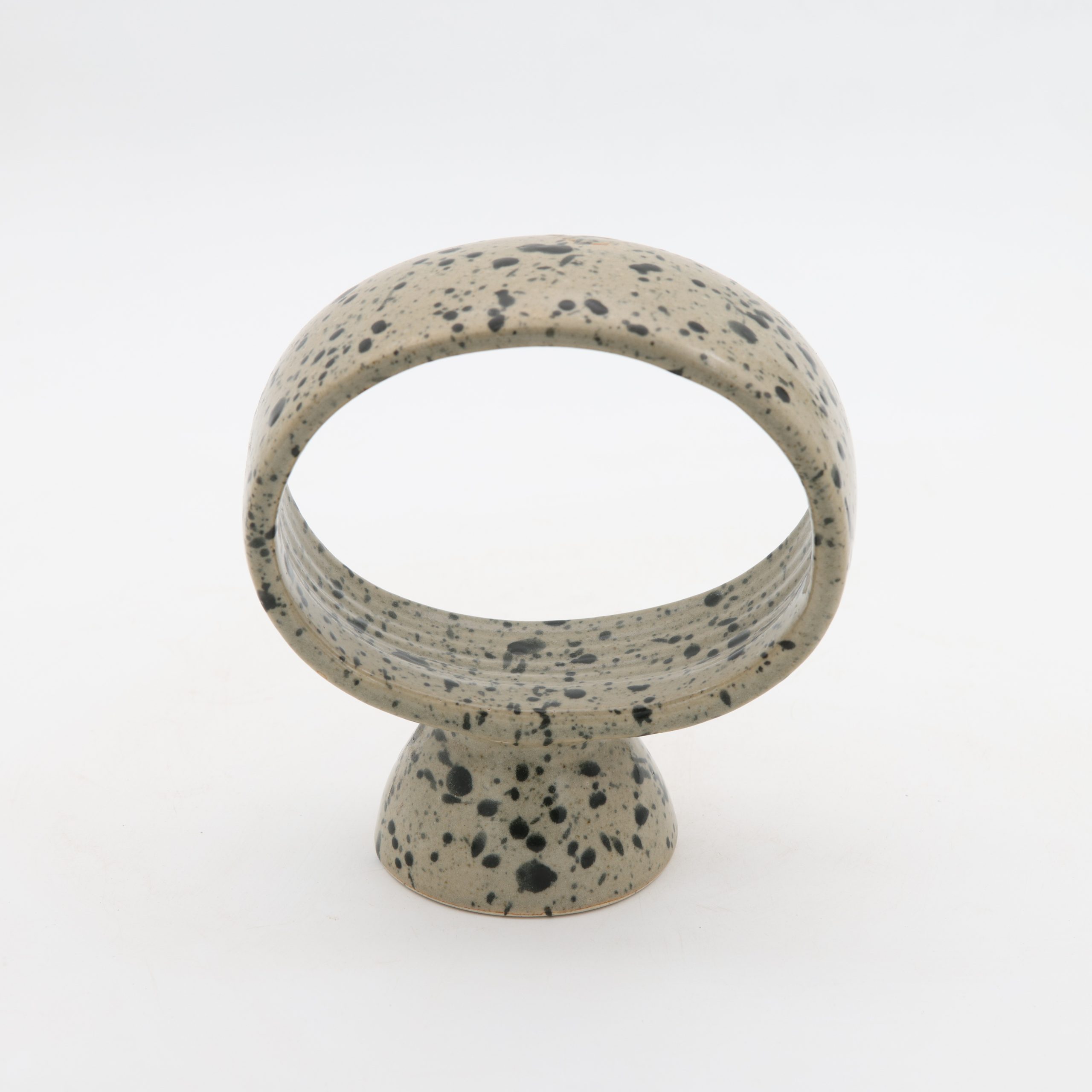 Aro 19x16cm-Amarillo Oxido Jaspeado Negro