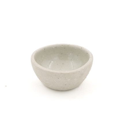 Ramequin Cuenco 2oz con forma irregular-Pasta Arcilla interior Brillante