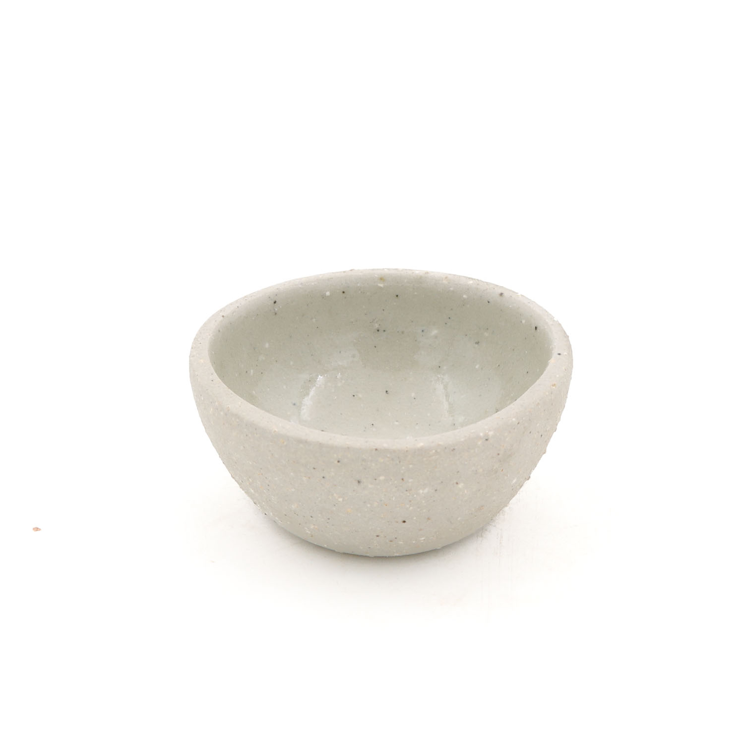 Ramequin Cuenco 2oz con forma irregular-Pasta Arcilla interior Brillante