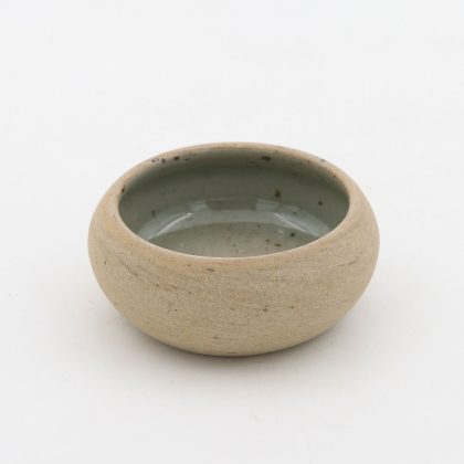 Tazon Chico Borde Curvo 10x3cm 5oz-Pasta Oxido interior Natural Brillante