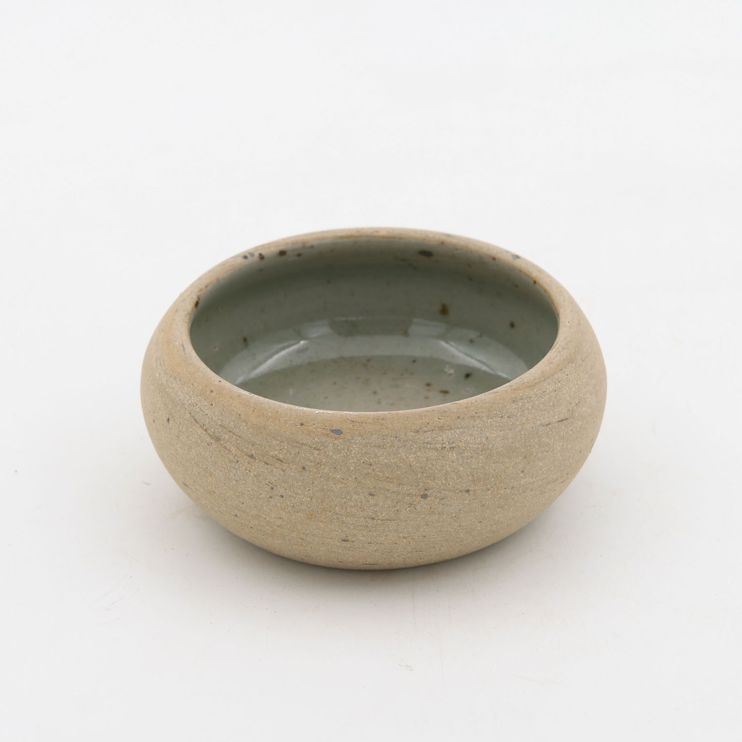 Tazon Chico Borde Curvo 10x3cm 5oz-Pasta Oxido interior Natural Brillante