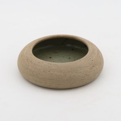 Tazon Chico Borde Curvo Mini Dona 10x4cm-Pasta Oxido Interior Natural Brillante