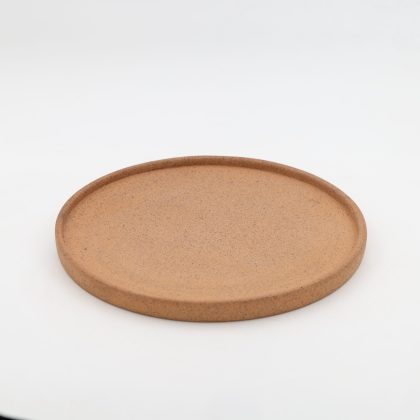 Plato Con Borde 28cm-Barro de Alta Temperatura