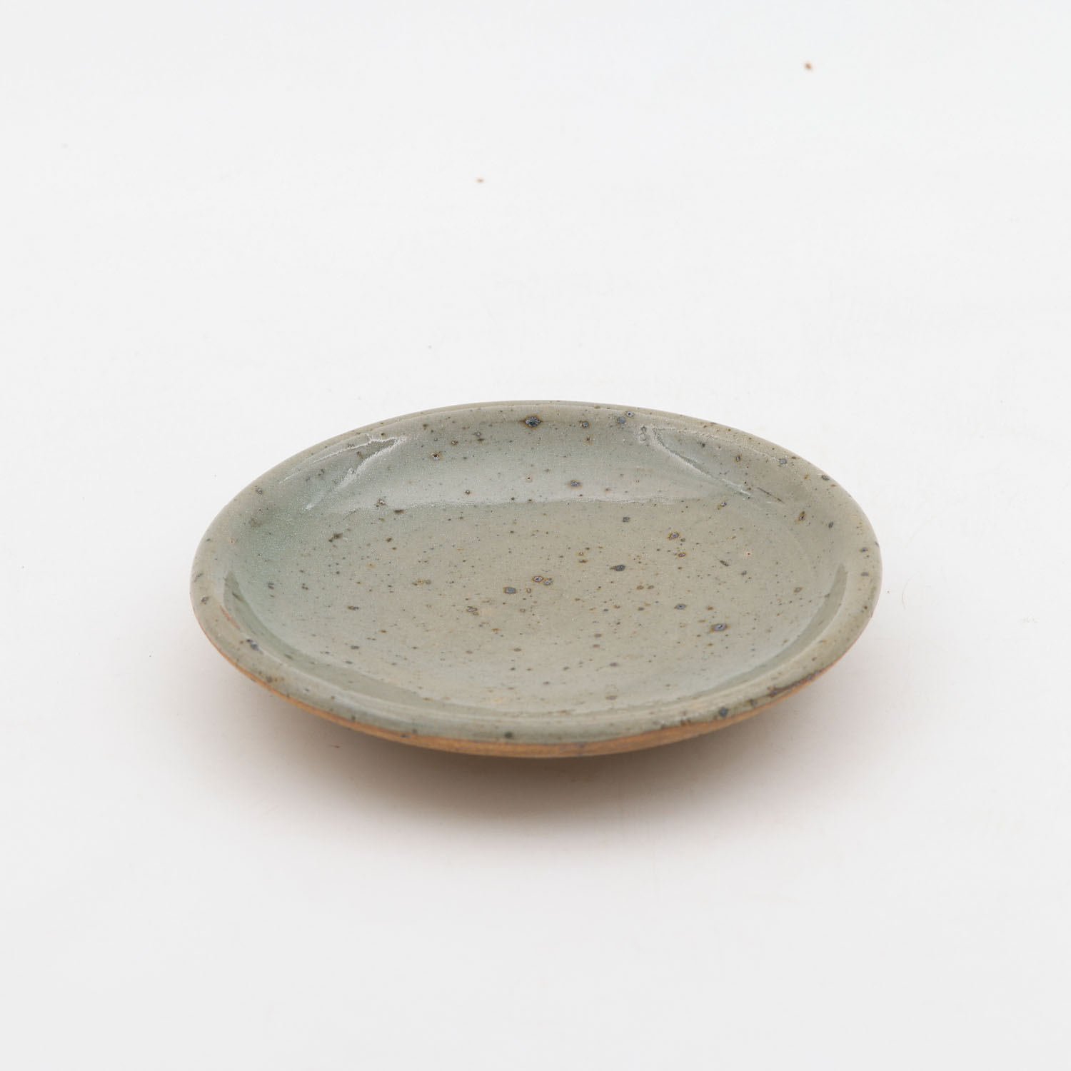 Plato Plano 13cm-Pasta Oxido Natural Brillante