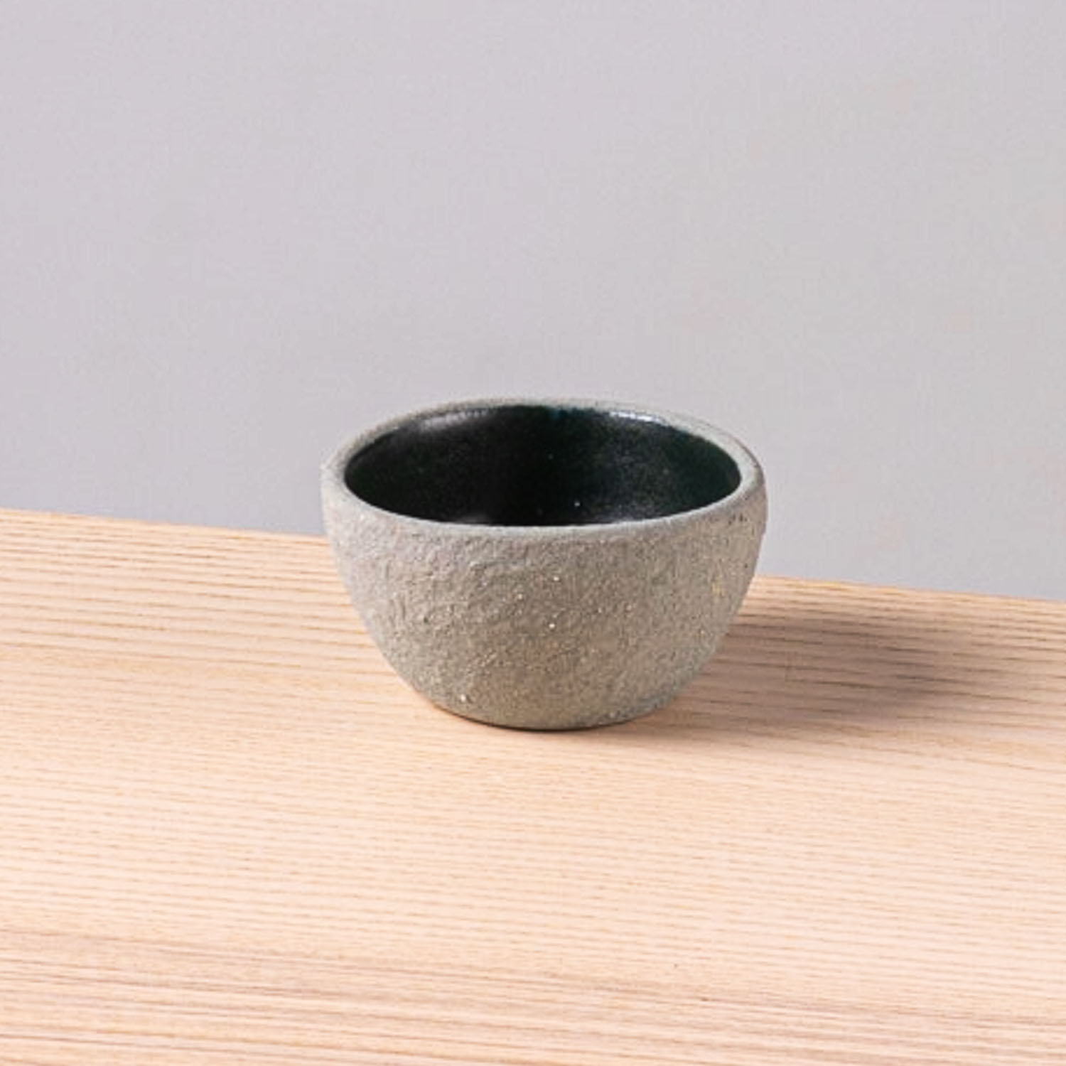 Ramequin Cuenco 3oz con Forma Irregular-Engobe Verde interior Vede