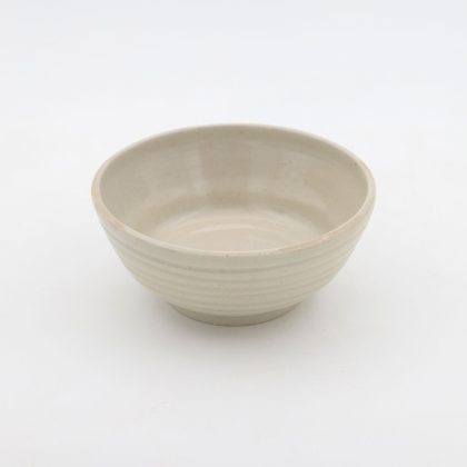 Tazon Boleado con Pata Rayado 18x8cm 20oz-Natural Brillante