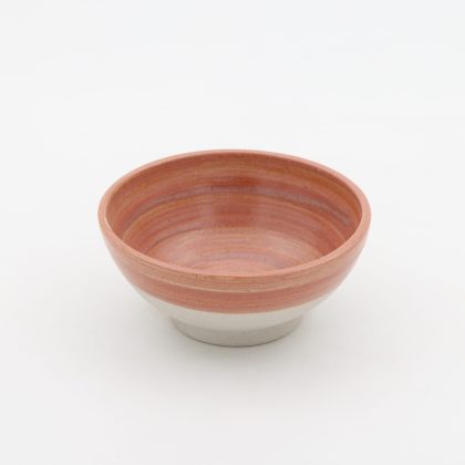 Tazon Boleado con Pata 14oz-Rojo Oxido