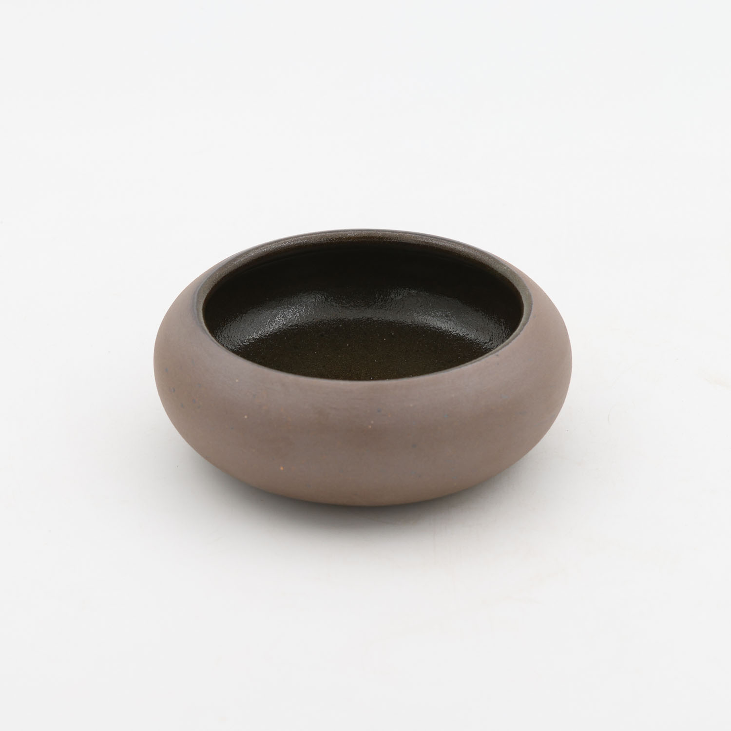 Tazon Chico Borde Curvo 10x5cm 12oz-Pasta Oxido interior Chocolate