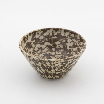 Tazon Conico 13x6cm 12oz-Blanco Mate Acuarela Cafe