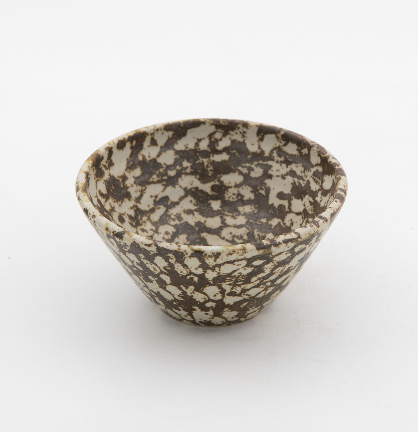 Tazon Conico 13x6cm 12oz-Blanco Mate Acuarela Cafe