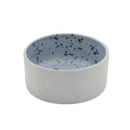 Tazon Recto 15x6cm 20oz-Pasta Azul Jaspeado Azul