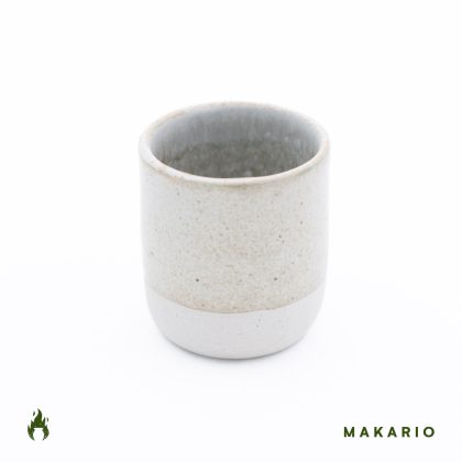 Vaso Boleado 10oz-Arena mitad Pasta Natural