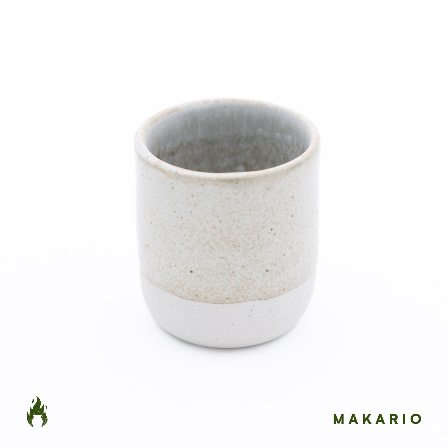 Vaso Boleado 10oz-Arena mitad Pasta Natural