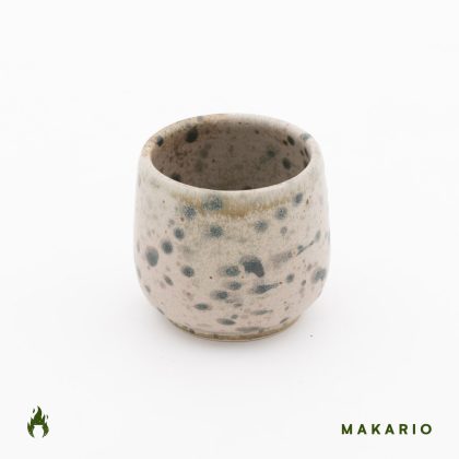 Vaso Oval 6oz-Arena Jaspeado Negro