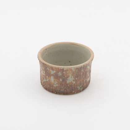 Vaso Recto Con Borde 6oz-Tallado Oxido