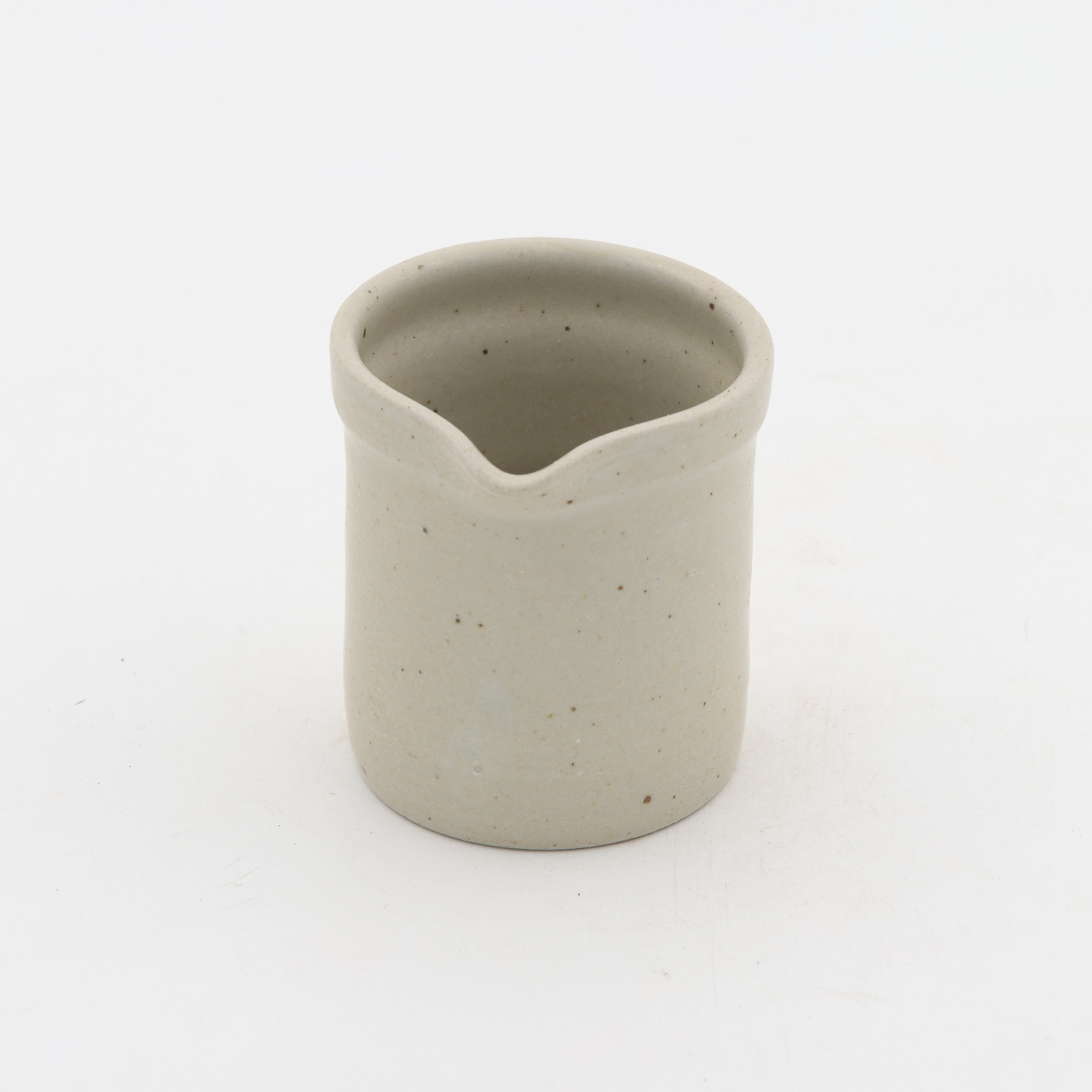 Vertedor Recto 4oz-Blanco Mate