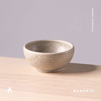 Tazon Boleado con pata 13cm x7cm-Arena