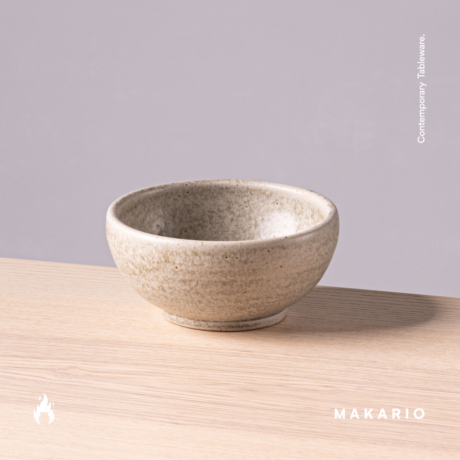 Tazon Boleado con pata 13cm x7cm-Arena