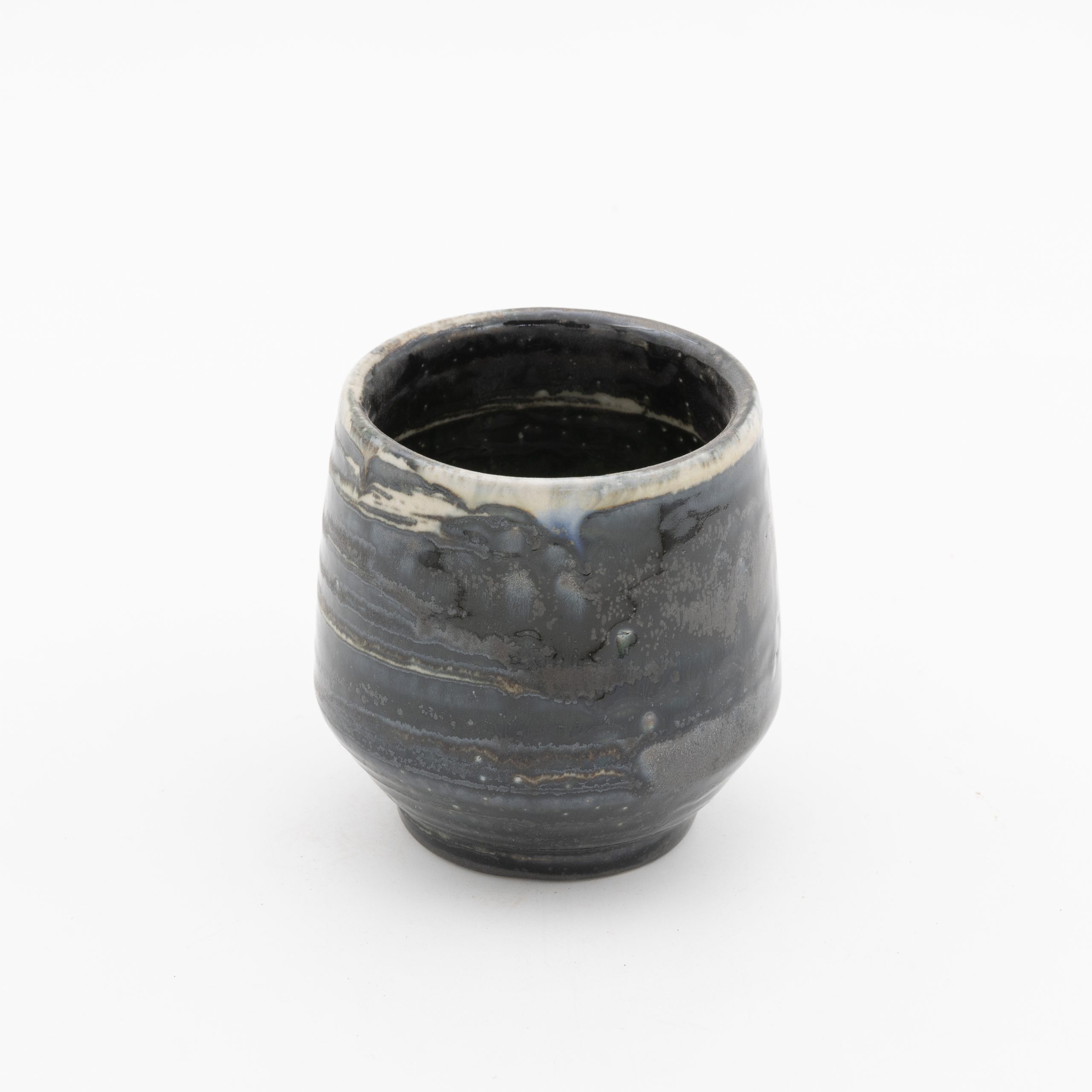 Vaso Angular 12oz-Blanco y Negro Lumbre