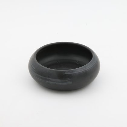 Plato Borde Curvo 15cm-Negro Lumbre