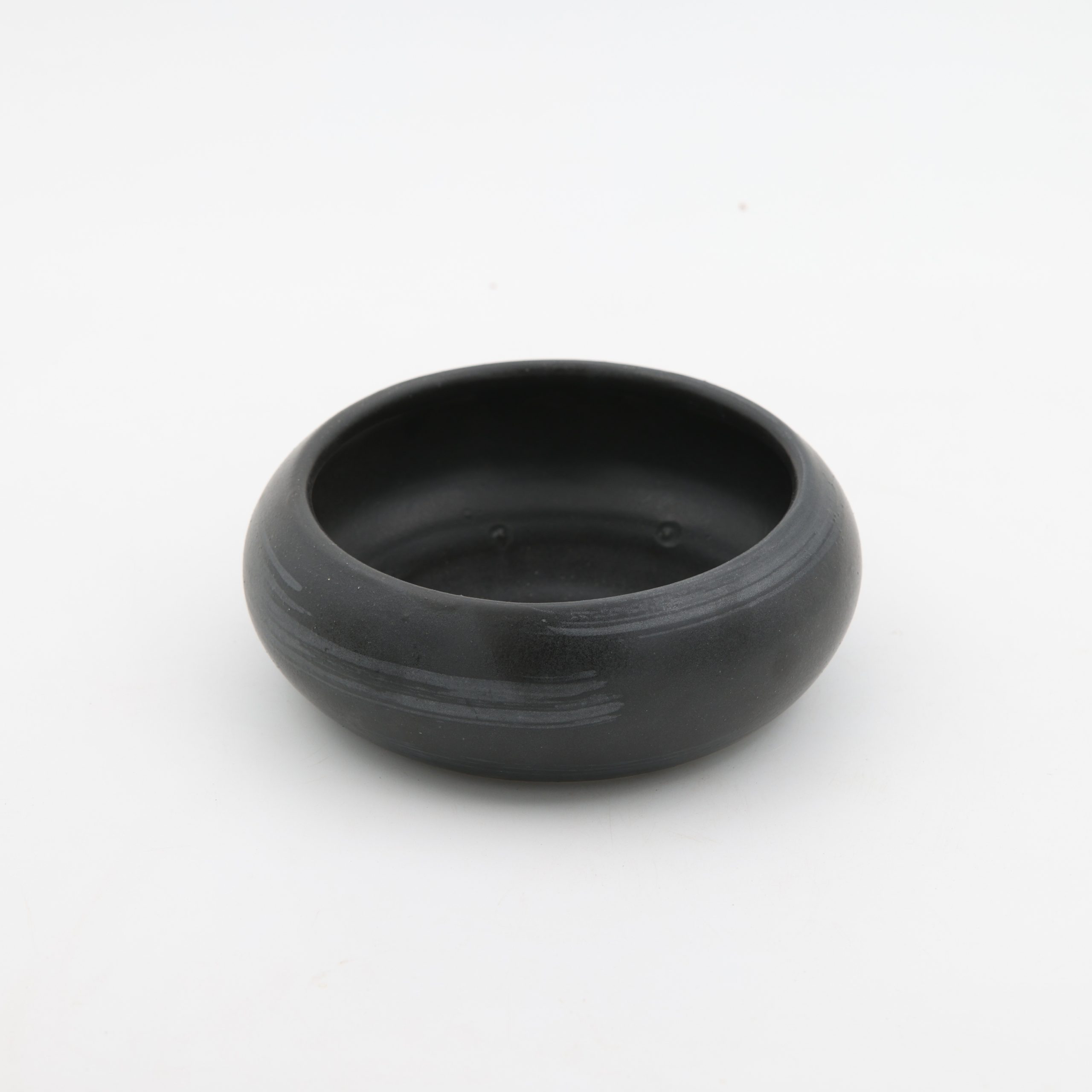 Plato Borde Curvo 15cm-Negro Lumbre