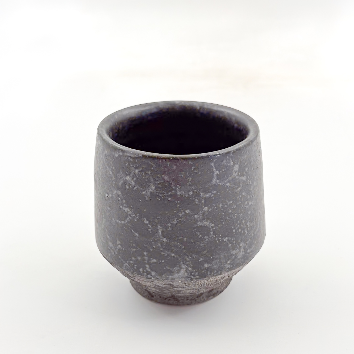 Vaso Angular 12oz-Negro Lumbre y Engobe