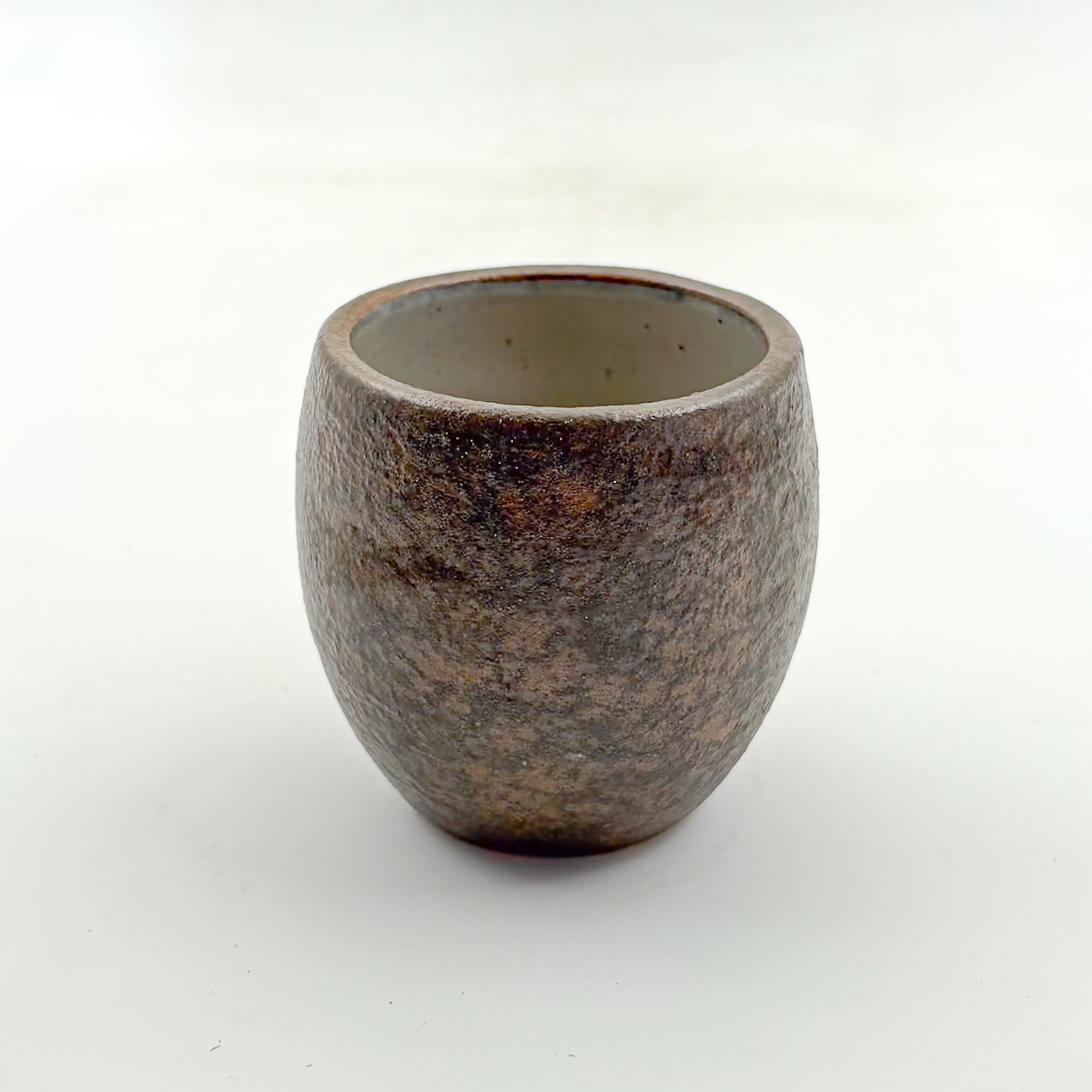 Vaso Oval 10oz-Cafe Mineral Interior Blanco Mate