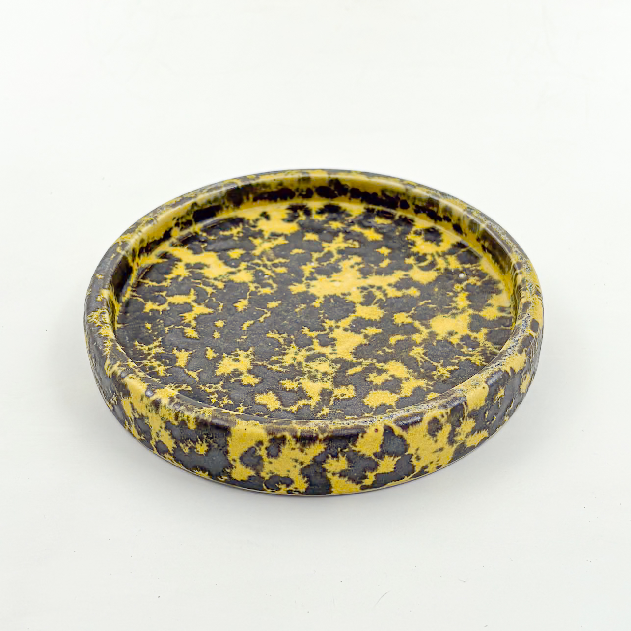 Plato con Borde 16cm-Amarillo y Lumbre