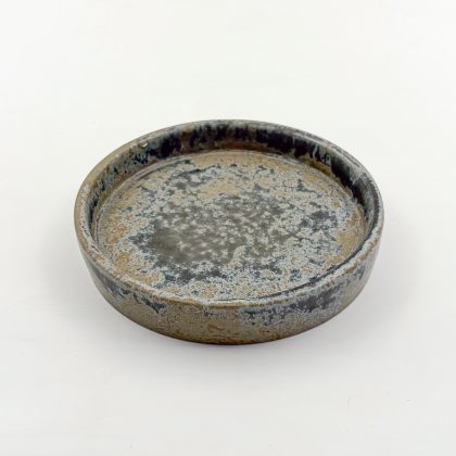 Plato con Borde 15x3cm-Azul Mineral