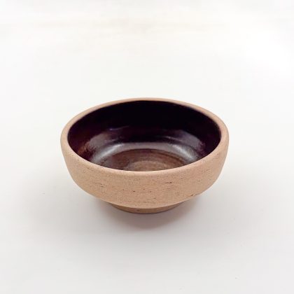 Tazon Angular 12x5cm-Pasta Oxido Interior Chocolate