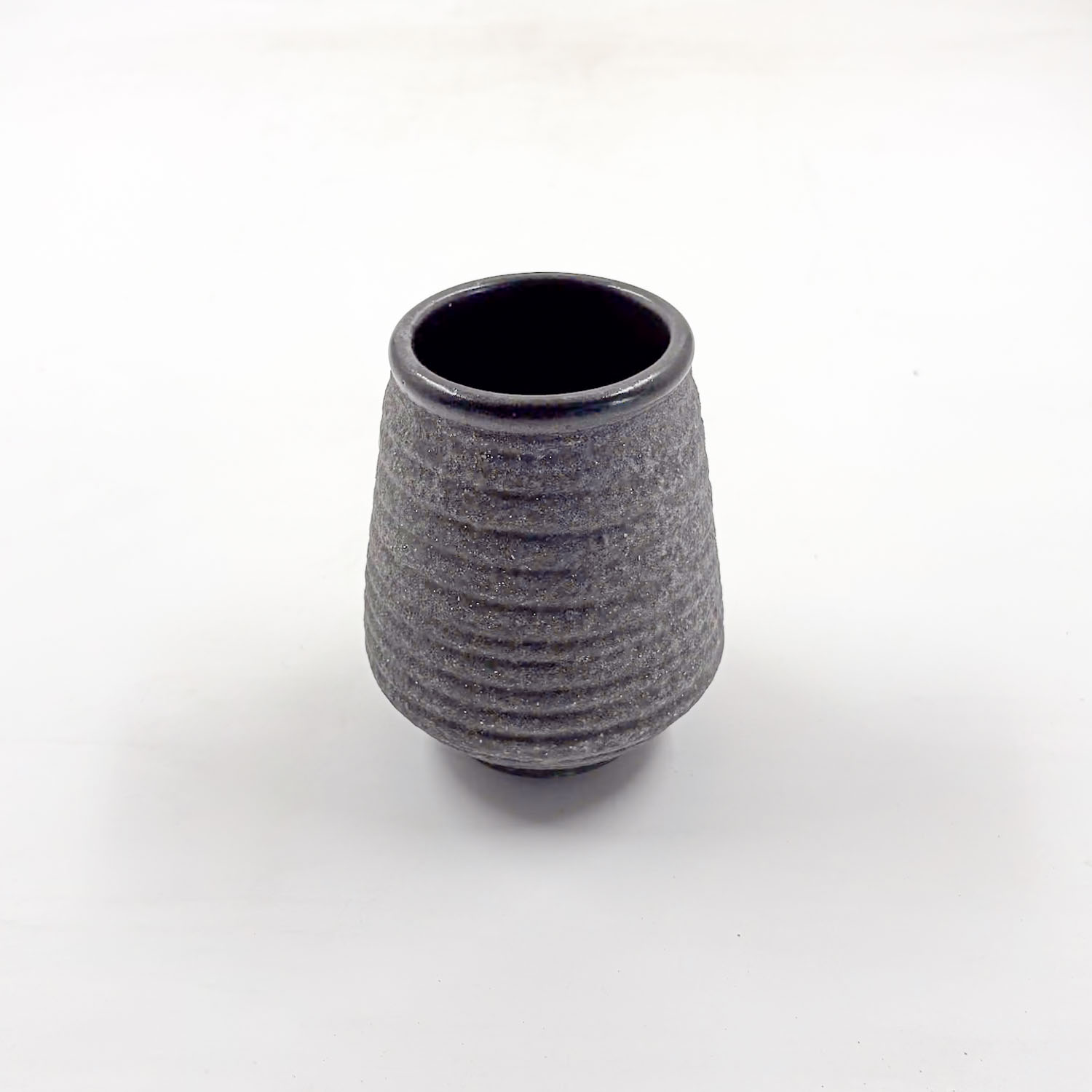 Vertedor Boleado 12oz-Rayado Engobe Negro