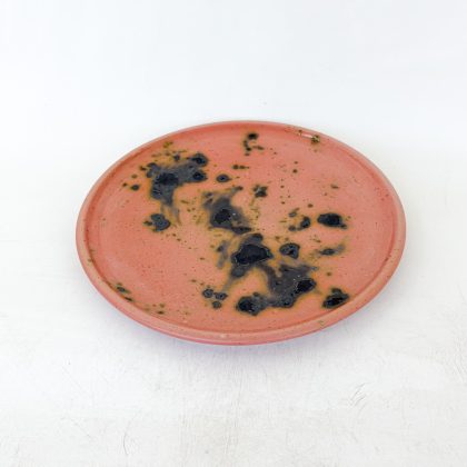 Plato Plano 22cm-Rosa Manchas Oxido