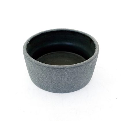 Tazon Recto 15x7cm-Engobe Verde Interior Verde Mate