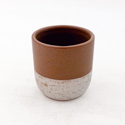 Vaso Boleado 12oz-Café Mate Mitad Arena