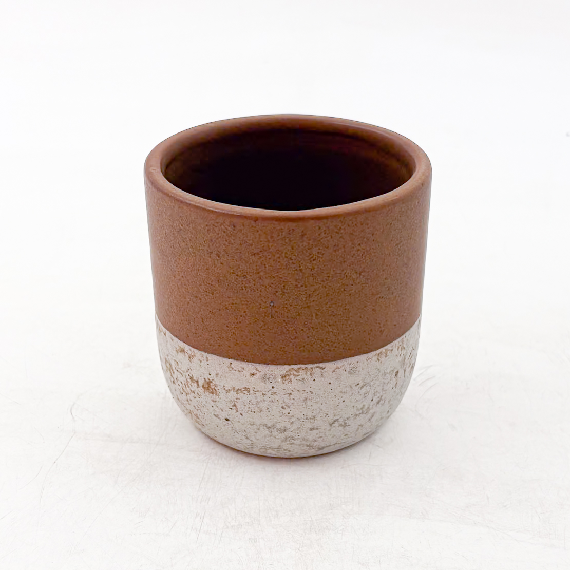 Vaso Boleado 12oz-Café Mate Mitad Arena