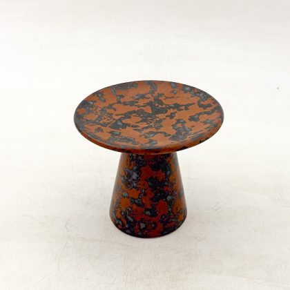 Plato Pedestal 11x9cm-Cafe Con Negro Lumbre