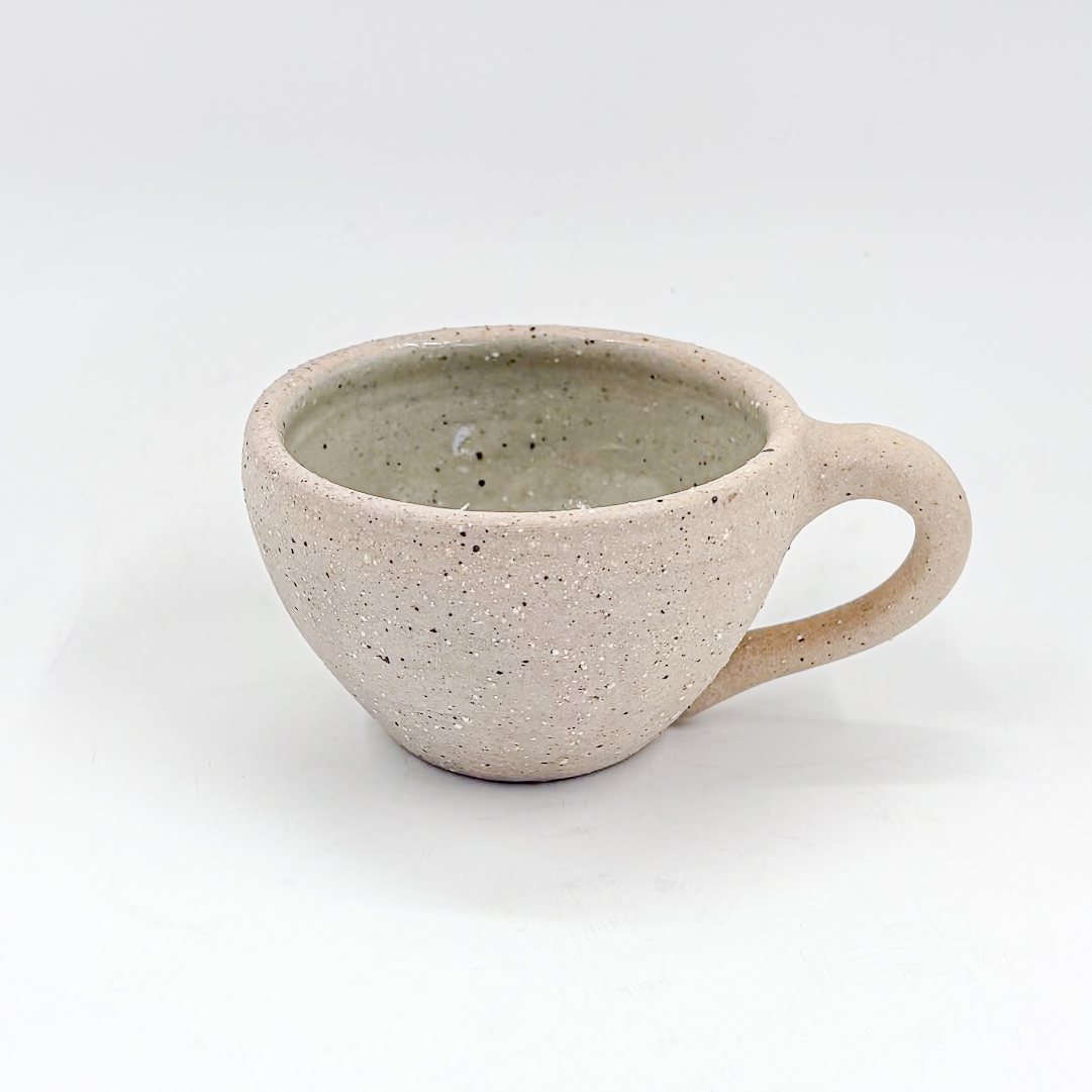 Taza Latte 8oz-Pasta con Arcilla Interior Natural Brillante