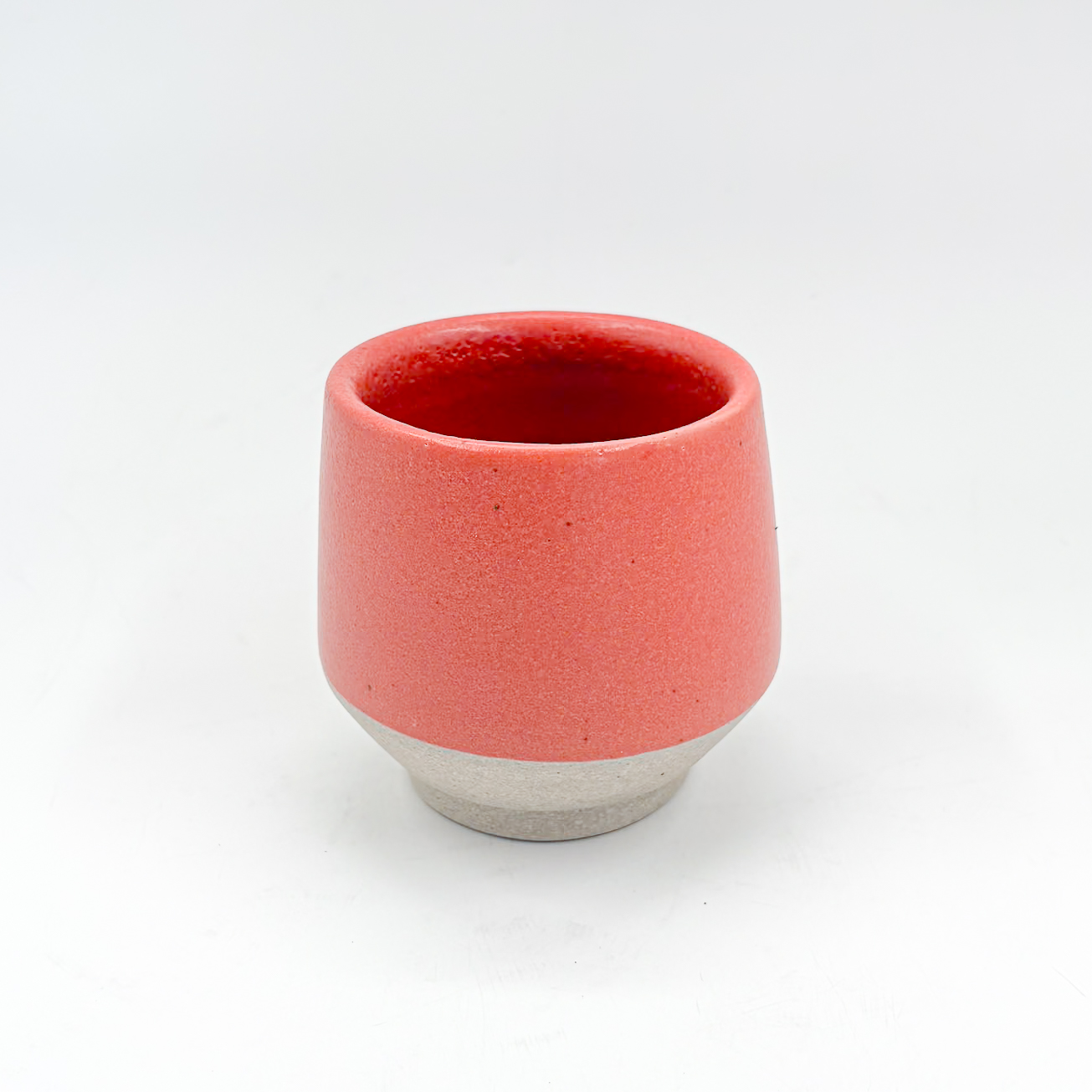 Vaso Angular 10oz-Rosa Mate y Pasta Natural