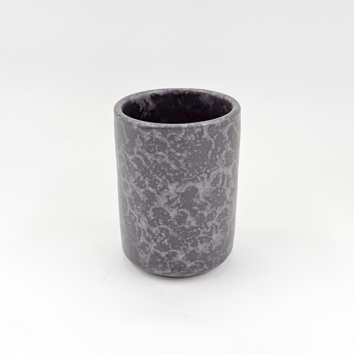Vaso Recto 8oz-Negro Lumbre y Negro Mate