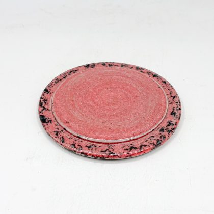 Porta Vasos 13cm-Rosa Jaspeado Negro