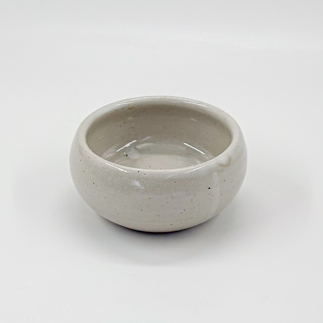 Ramequin Borde Curvo 10x5cm-Blanco Semi Brillante