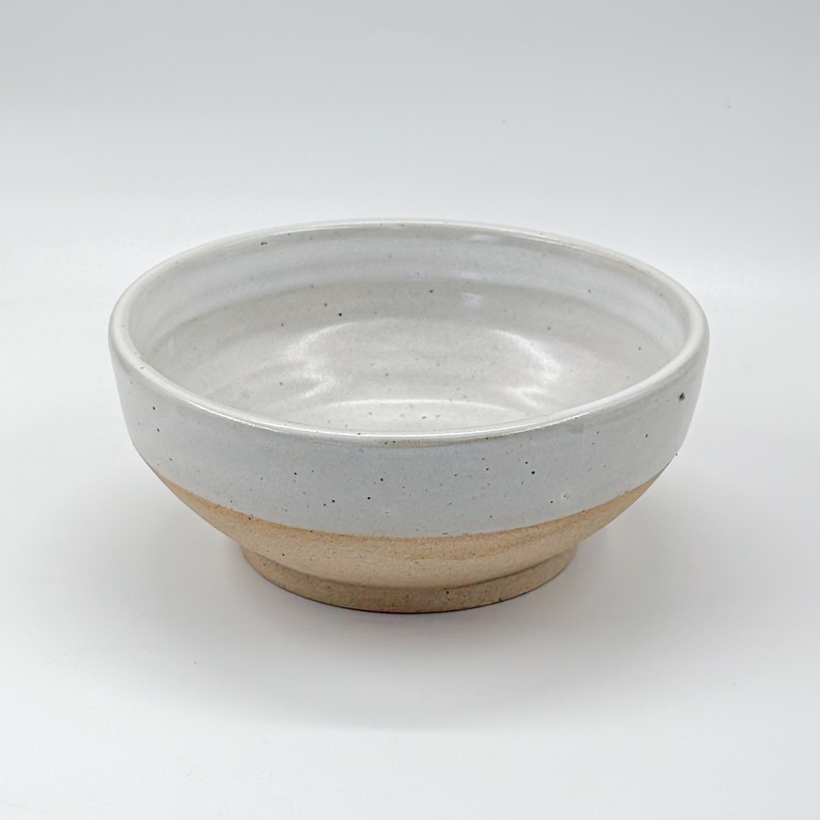 Tazon Angular 21X8cm-Pasta Natural mitad Blanco Satin